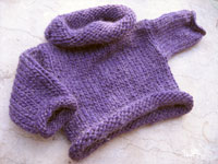 Infant Luxury Handknit Sweater